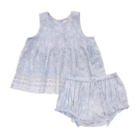 Baby Girls Jaipur 2-Piece Set - Light Blue Garden