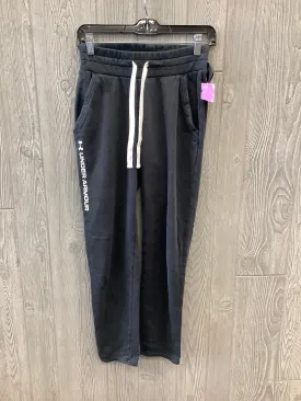 Black Pants Lounge Under Armour, Size Xs