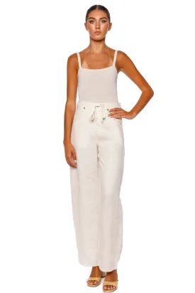 Brynn Wide Leg Drawstring Trouser