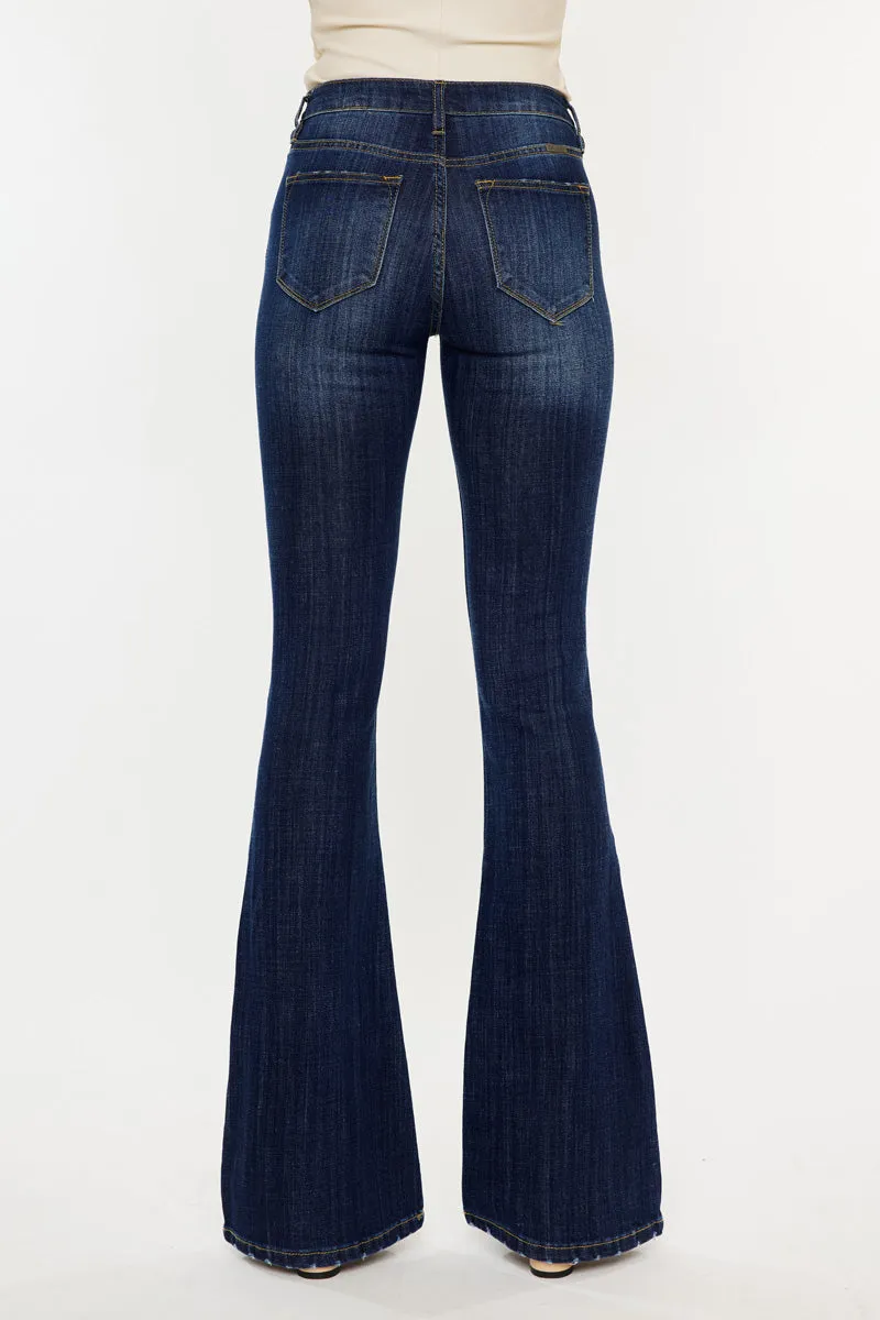 Celestine Mid Rise Flare Jeans