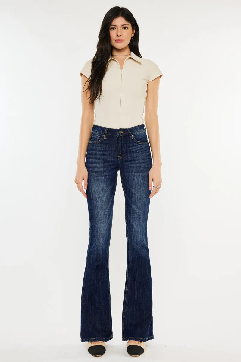 Celestine Mid Rise Flare Jeans