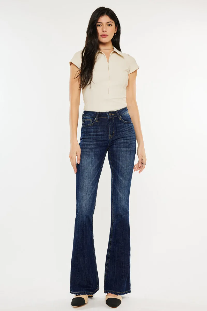 Celestine Mid Rise Flare Jeans