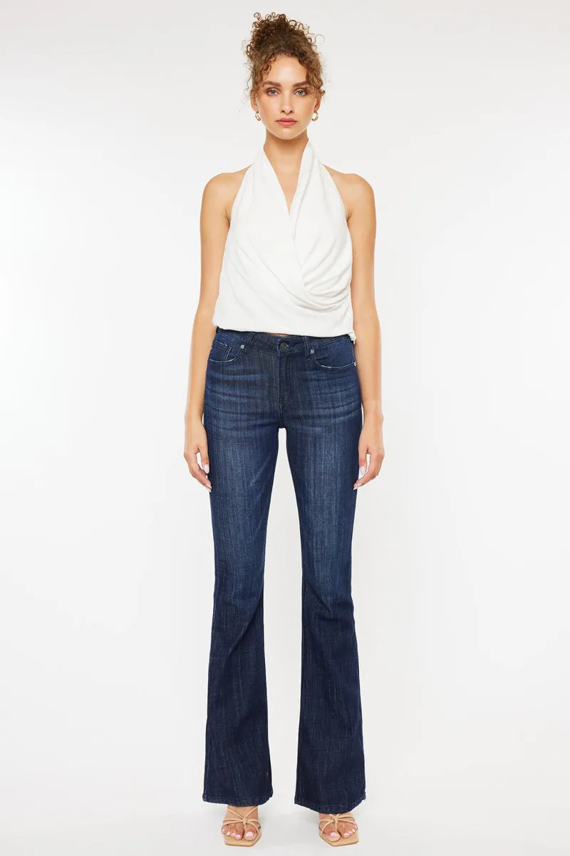 Celestine Mid Rise Flare Jeans