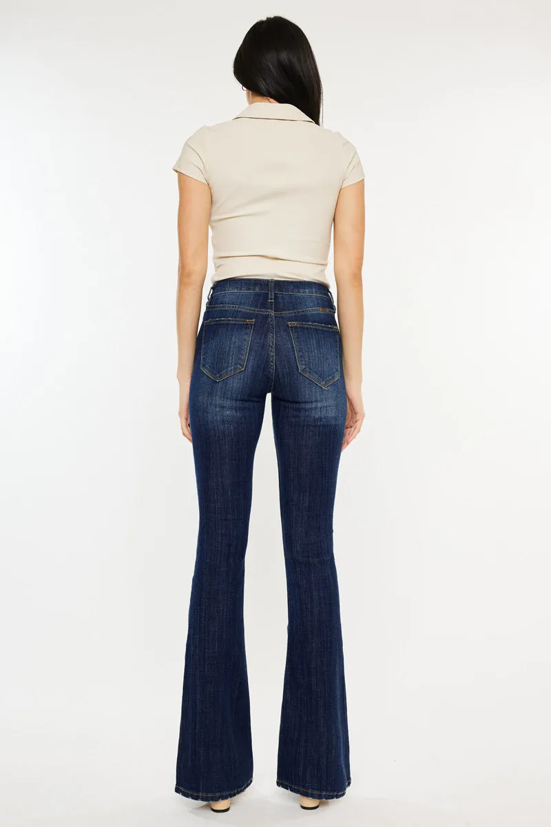 Celestine Mid Rise Flare Jeans