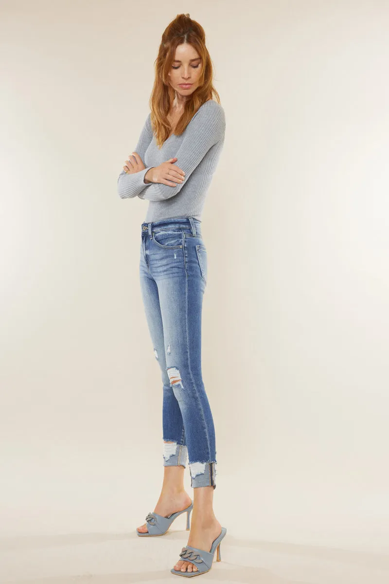 Cooper High Rise Ankle Skinny Jeans