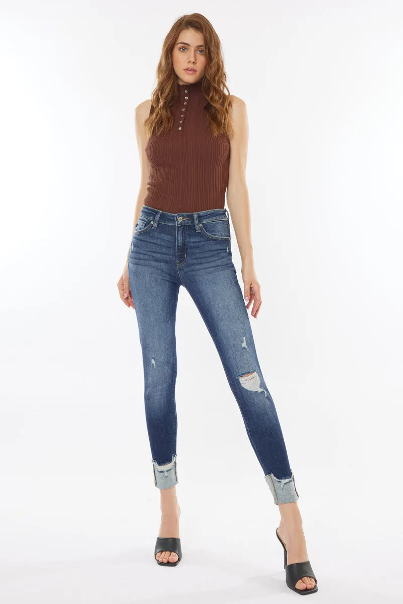 Cooper High Rise Ankle Skinny Jeans