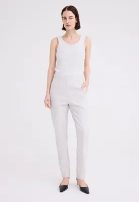 Cub Cotton Ponte Pant - Ghost White