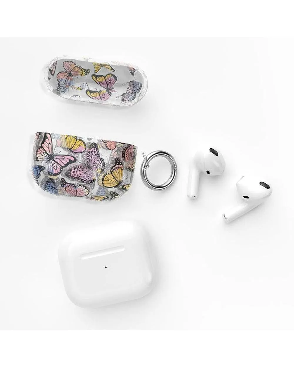 Free Spirit | Rainbow Butterfly AirPods Case