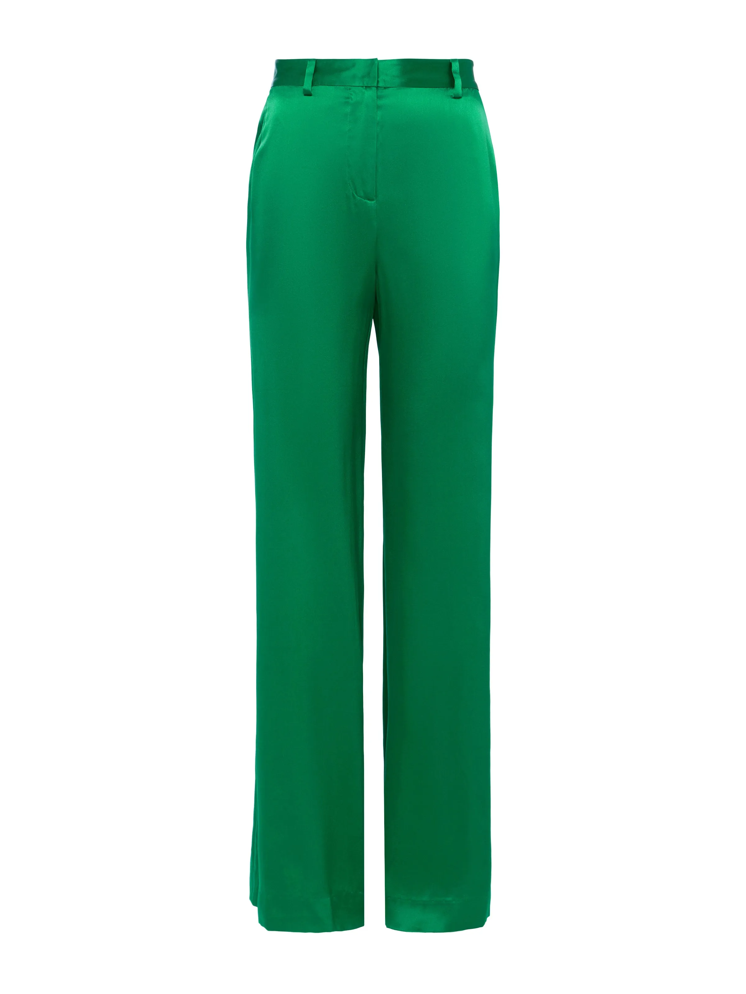 Gavin Silk Wide-Leg Pant