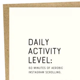 Instagram Scrolling Card