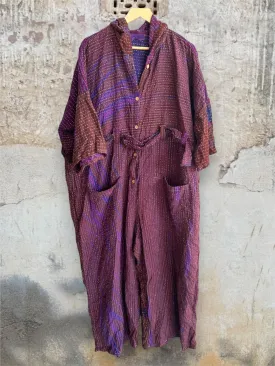 Kantha Zen Hoodie Jumpsuit 0224 249