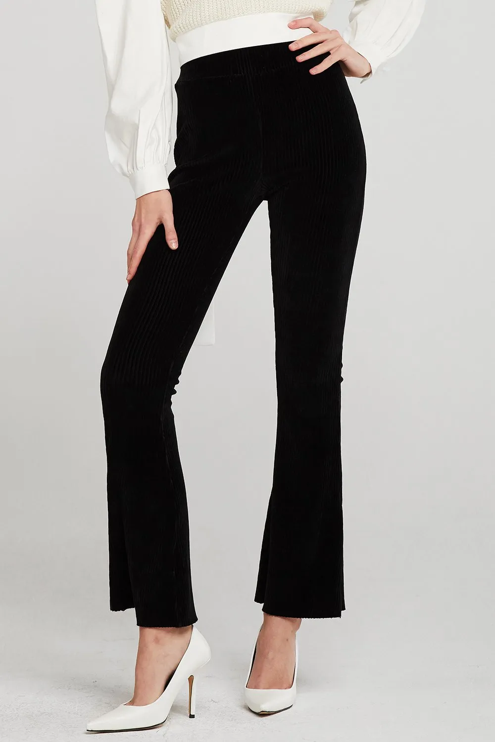 Lauren Velvet Bootcut Pants