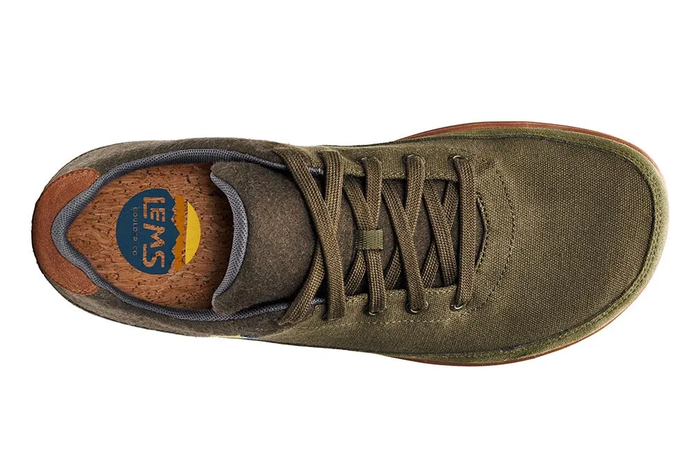 Lems Chillum Sneaker in Spruce - Lightweight, Eco-Friendly Comfort Shoes for Outdoor Adventures