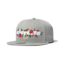 LFYT x NEW ERA Lafayette ROSE LOGO 59FIFTY GRAY【LS231409】