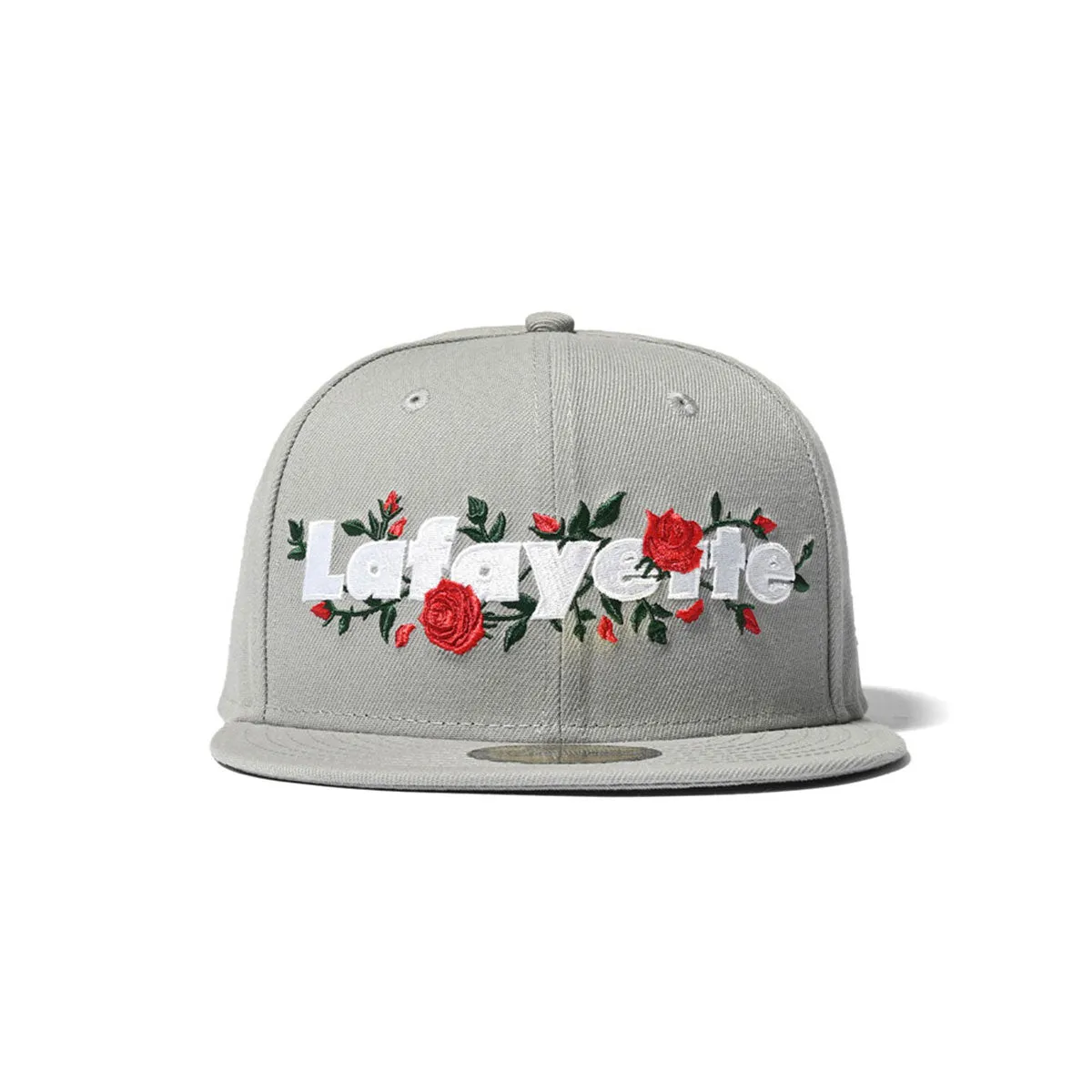 LFYT x NEW ERA Lafayette ROSE LOGO 59FIFTY GRAY【LS231409】