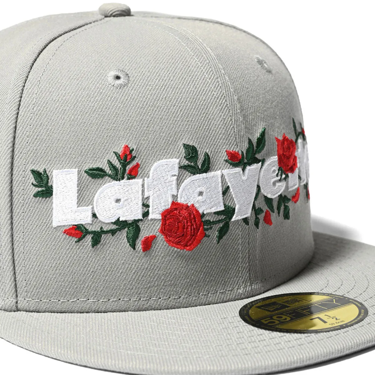 LFYT x NEW ERA Lafayette ROSE LOGO 59FIFTY GRAY【LS231409】