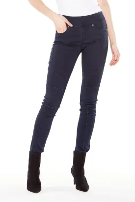 OLIVIAX - Pull-On Jeggings - Dark Indigo Rinse