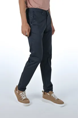 Pantaloni slim Sonic Raso Blu SS24