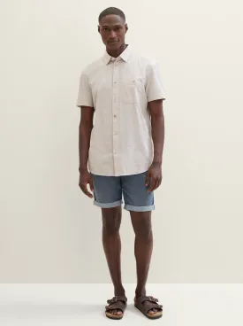 Tom Tailor Josh Denim Short (Dark Wash)