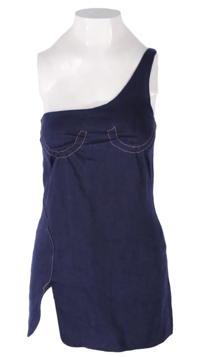 Vejas Dark Wash Dress | 36